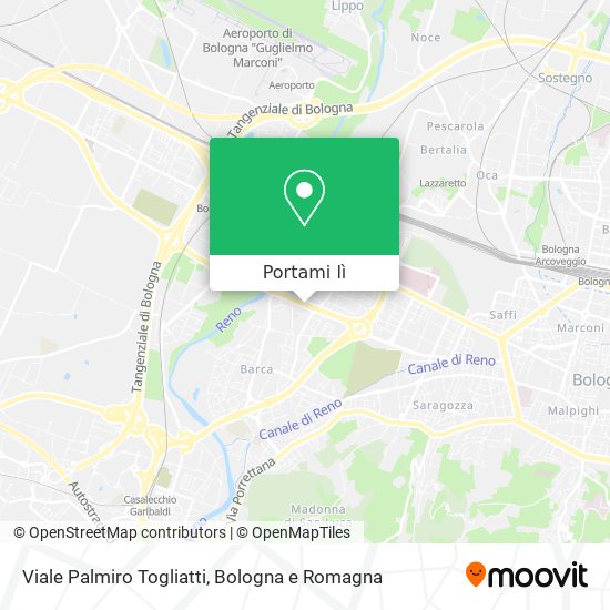 Mappa Viale Palmiro Togliatti