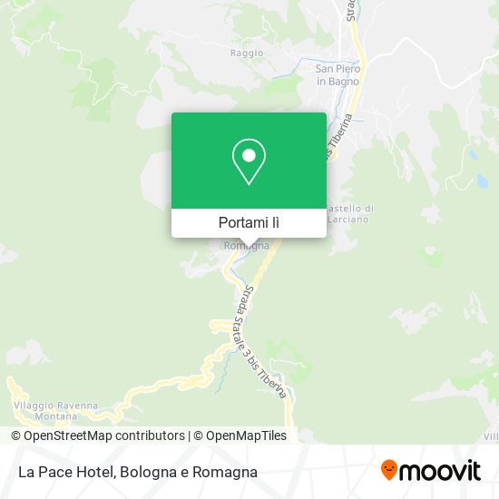 Mappa La Pace Hotel