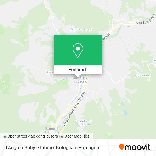 Mappa L'Angolo Baby e Intimo