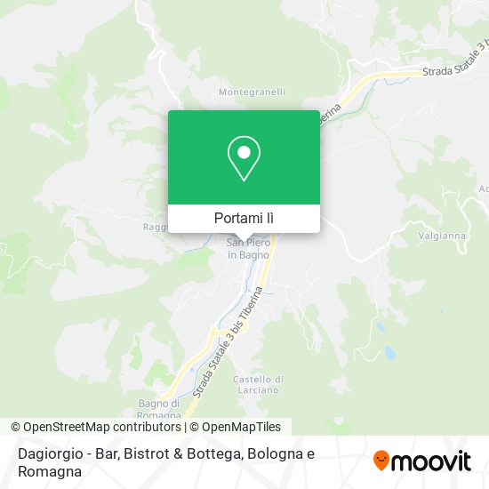 Mappa Dagiorgio - Bar, Bistrot & Bottega
