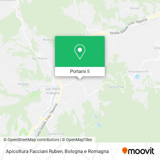 Mappa Apicoltura Facciani Ruben