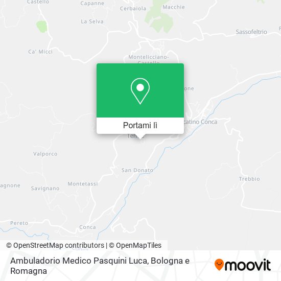 Mappa Ambuladorio Medico Pasquini Luca