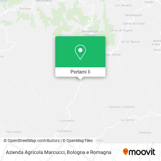 Mappa Azienda Agricola Marcucci