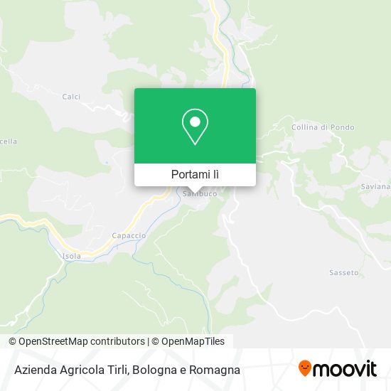 Mappa Azienda Agricola Tirli