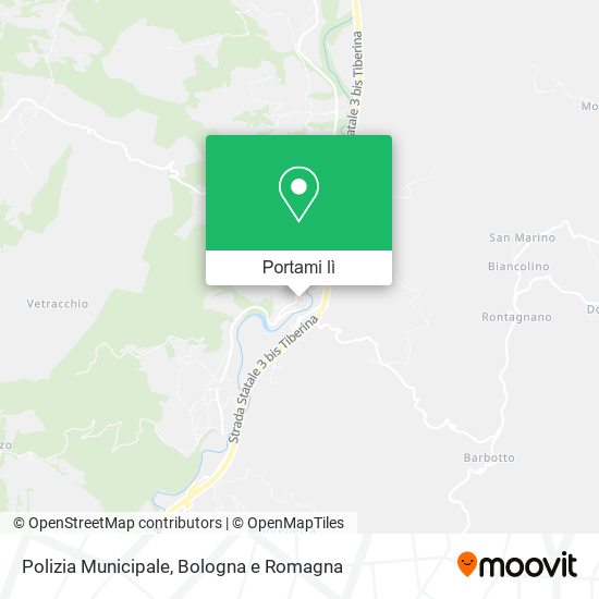 Mappa Polizia Municipale