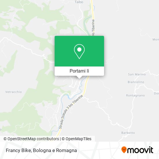 Mappa Francy Bike