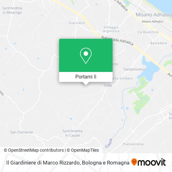 Mappa Il Giardiniere di Marco Rizzardo