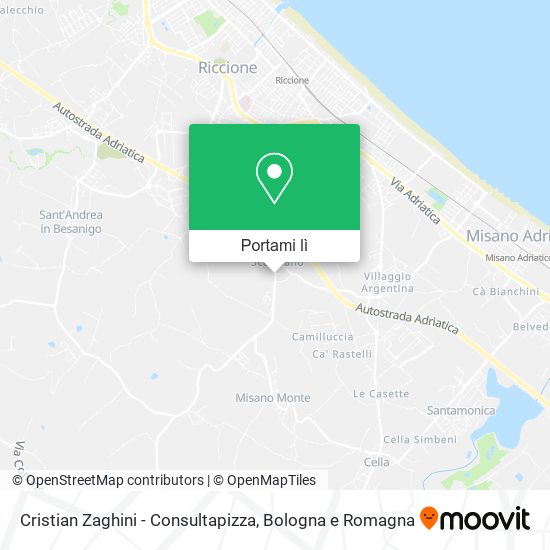 Mappa Cristian Zaghini - Consultapizza