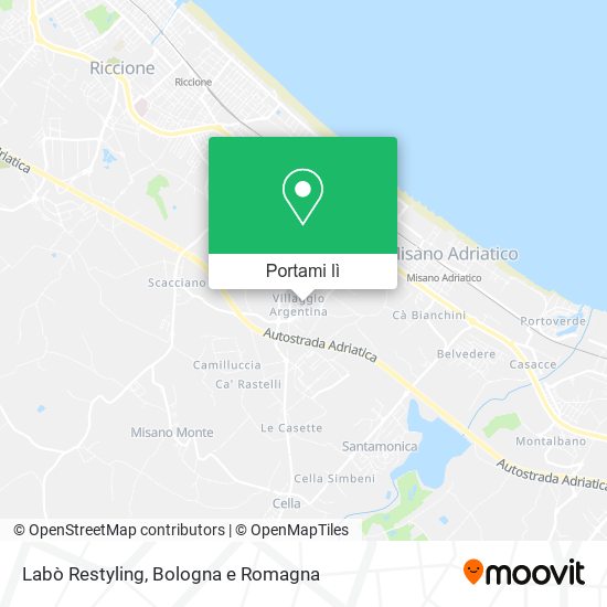 Mappa Labò Restyling