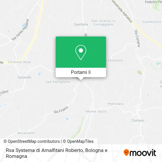 Mappa Rsa Systema di Amalfitani Roberto