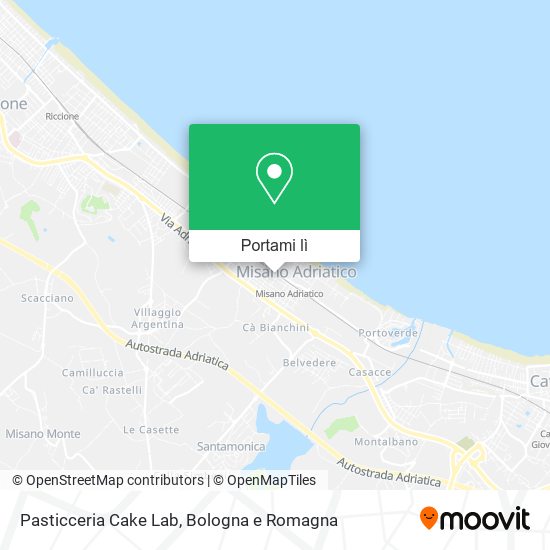 Mappa Pasticceria Cake Lab