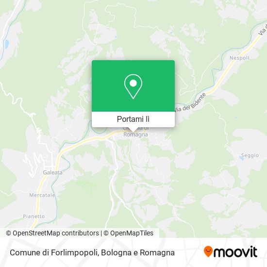 Mappa Comune di Forlimpopoli