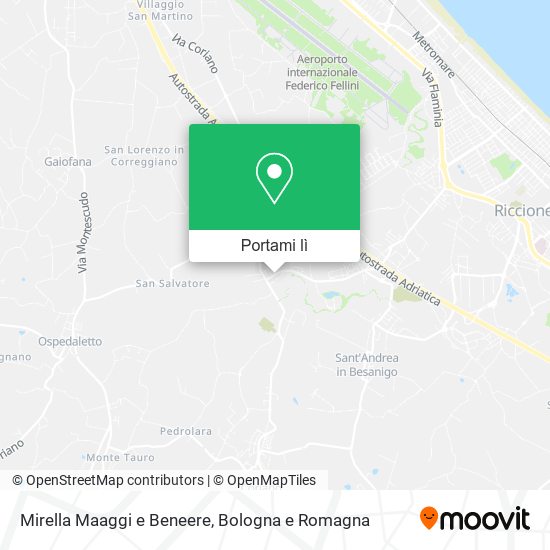 Mappa Mirella Maaggi e Beneere