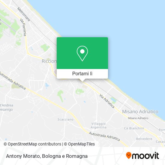 Mappa Antony Morato