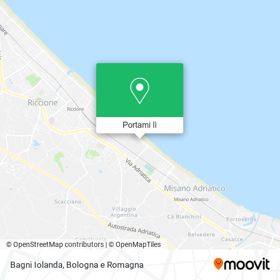 Mappa Bagni Iolanda