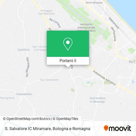 Mappa S. Salvatore IC Miramare