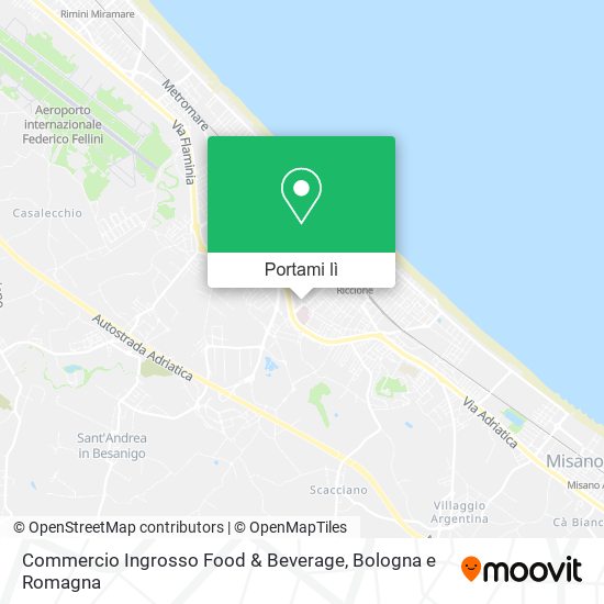 Mappa Commercio Ingrosso Food & Beverage
