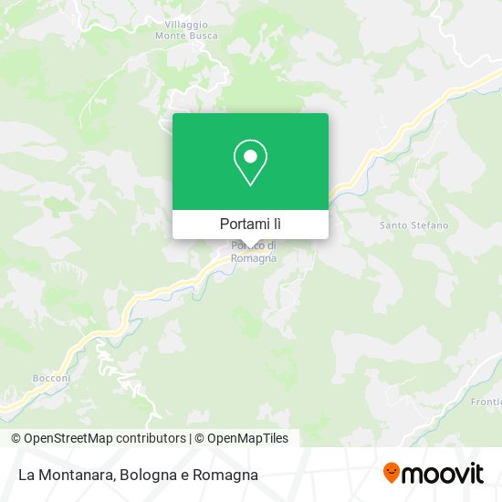 Mappa La Montanara