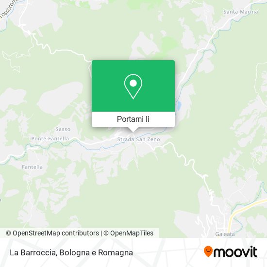 Mappa La Barroccia