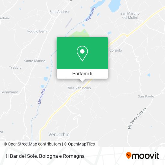 Mappa Il Bar del Sole