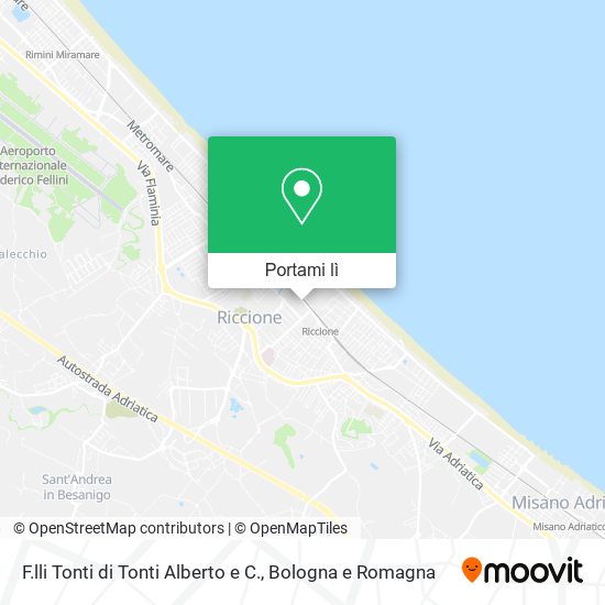 Mappa F.lli Tonti di Tonti Alberto e C.