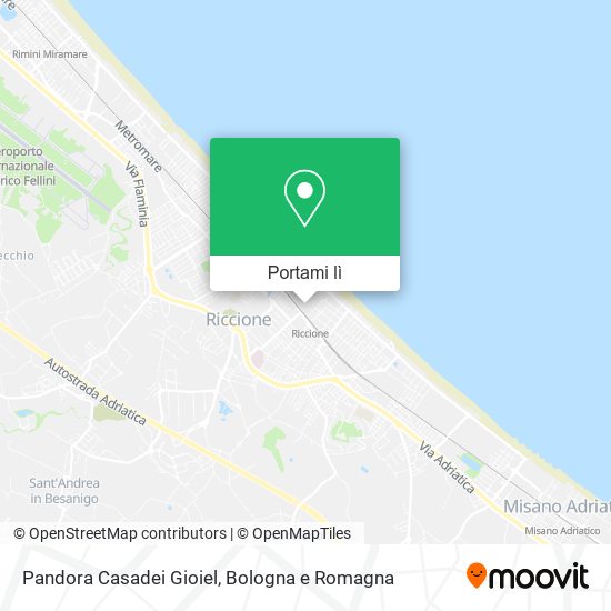 Mappa Pandora Casadei Gioiel