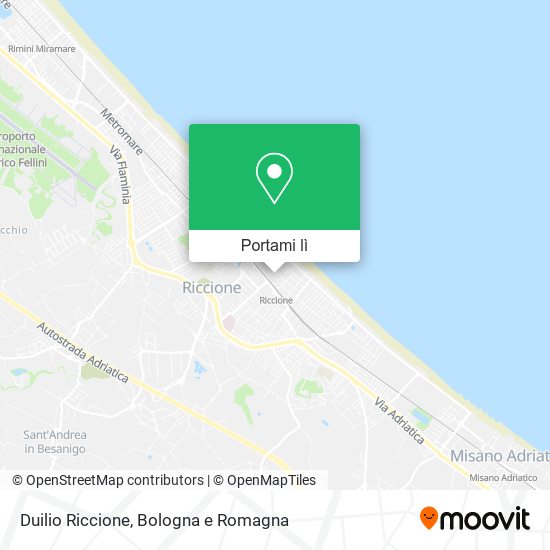 Mappa Duilio Riccione