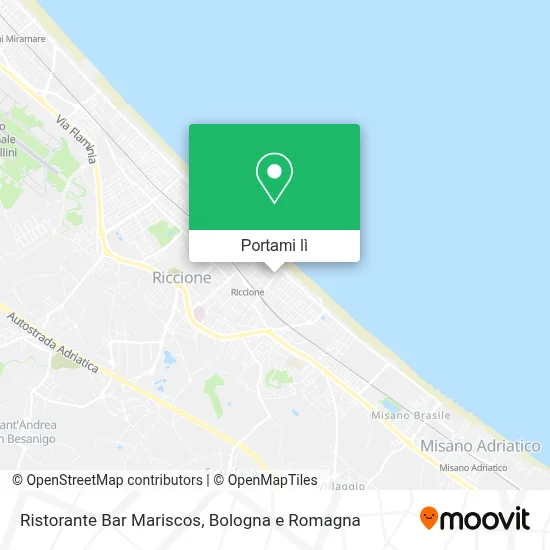 Mappa Ristorante Bar Mariscos