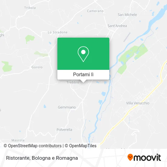 Mappa Ristorante