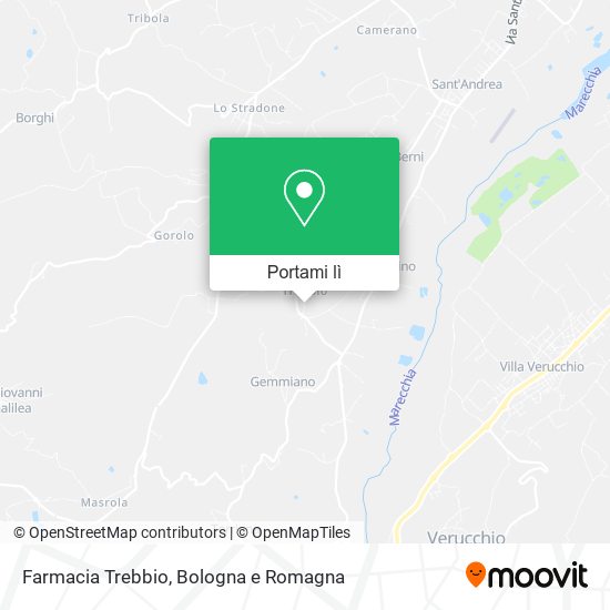 Mappa Farmacia Trebbio