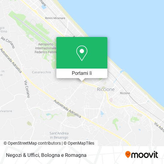 Mappa Negozi & Uffici