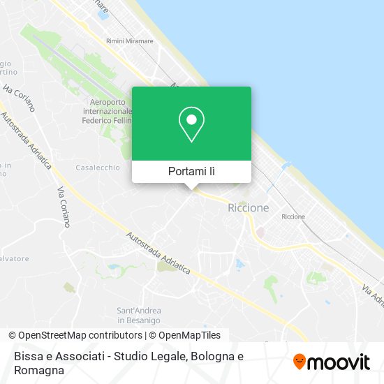 Mappa Bissa e Associati - Studio Legale