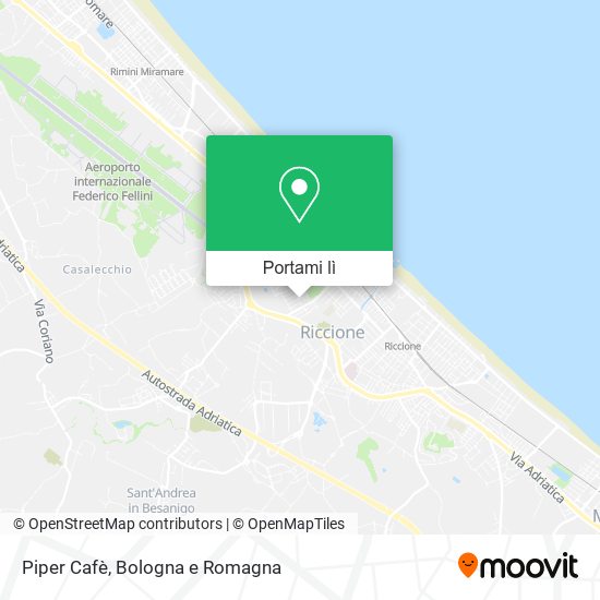 Mappa Piper Cafè