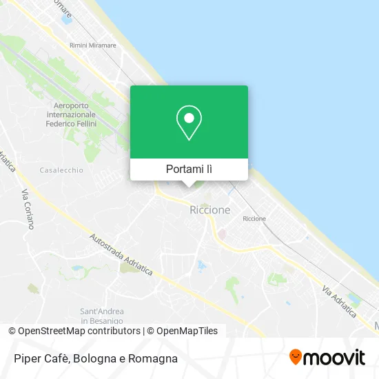 Mappa Piper Cafè