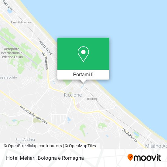 Mappa Hotel Mehari