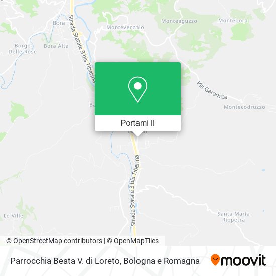 Mappa Parrocchia Beata V. di Loreto