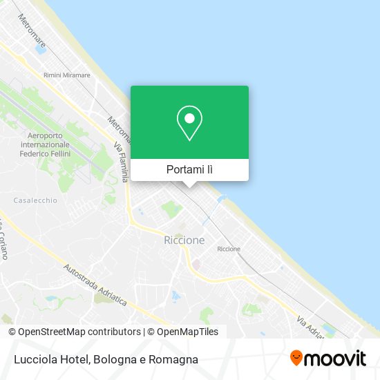 Mappa Lucciola Hotel