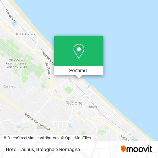 Mappa Hotel Taunus