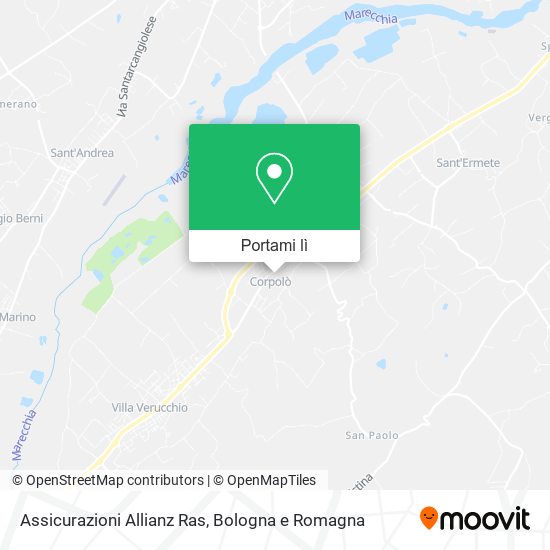 Mappa Assicurazioni Allianz Ras