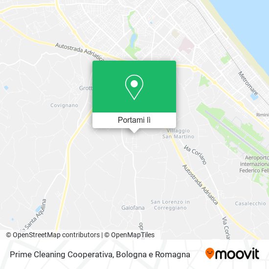 Mappa Prime Cleaning Cooperativa