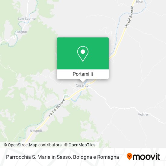 Mappa Parrocchia S. Maria in Sasso