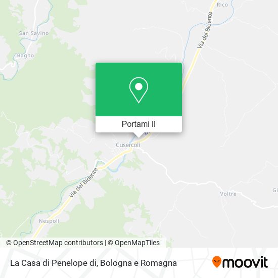 Mappa La Casa di Penelope di