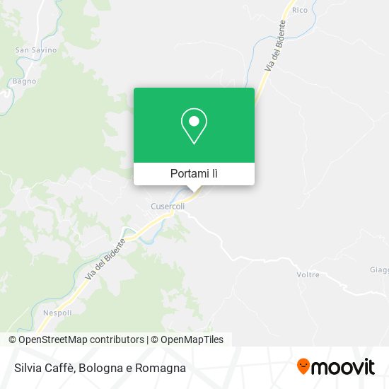 Mappa Silvia Caffè