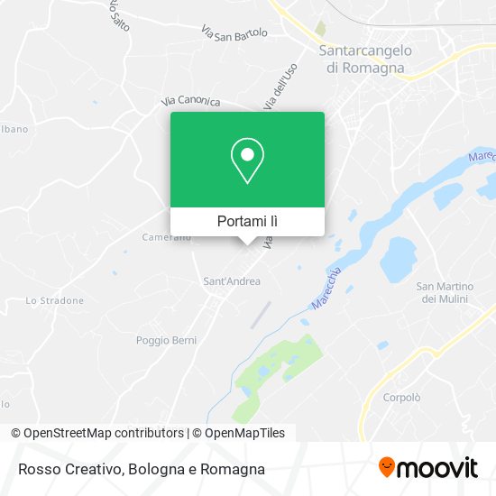 Mappa Rosso Creativo
