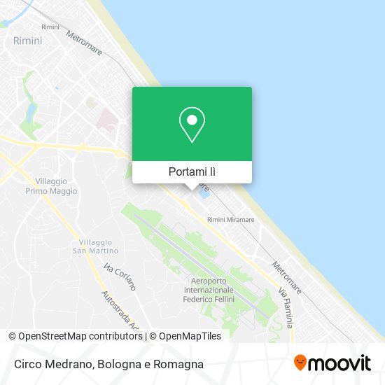 Mappa Circo Medrano