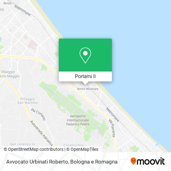 Mappa Avvocato Urbinati Roberto