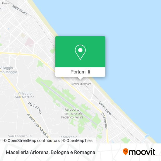 Mappa Macelleria Arlorena