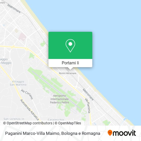 Mappa Paganini Marco-Villa Maimo
