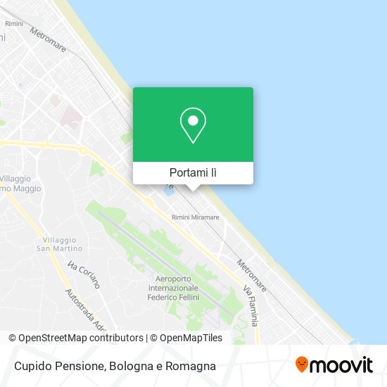 Mappa Cupido Pensione