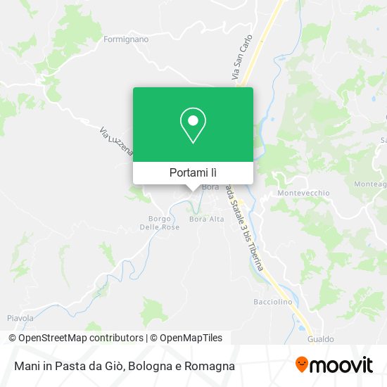 Mappa Mani in Pasta da Giò